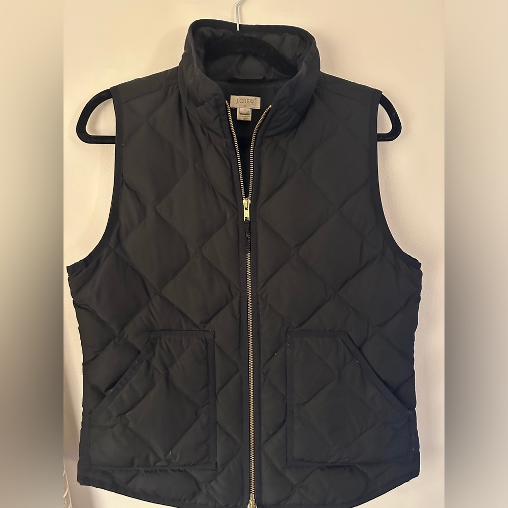 J Crew quilted puffer vest